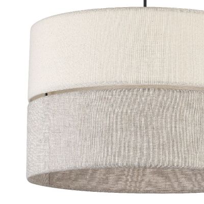 TK Lighting Eco lampa wisząca 1x15 W beżowa 5772