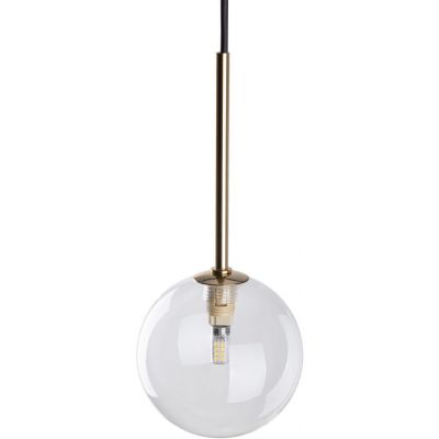 TK Lighting Nilos lampa wisząca 1x6 W czarna 5941