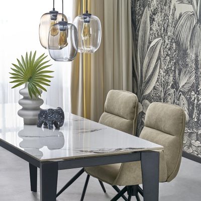 TK Lighting Elio lampa wisząca 3x15W czarny 5973