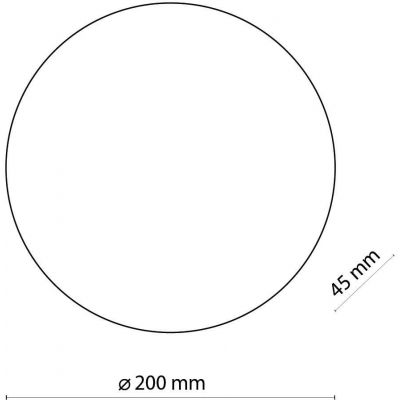 TK Lighting Luna kinkiet 2x6W biały 6009