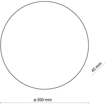 TK Lighting Luna kinkiet 4x6W złoty 6045