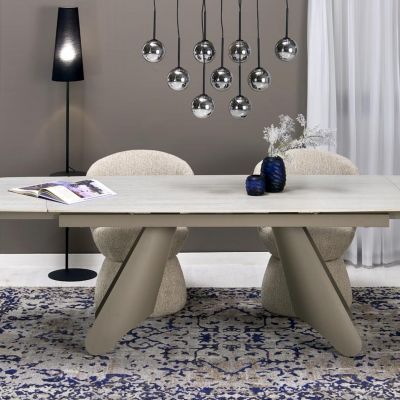 TK Lighting Esme lampa wisząca 9x6 W czarna 6148