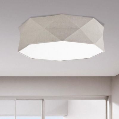 TK Lighting Kantoor plafon 4x15W beżowy/biały 6195