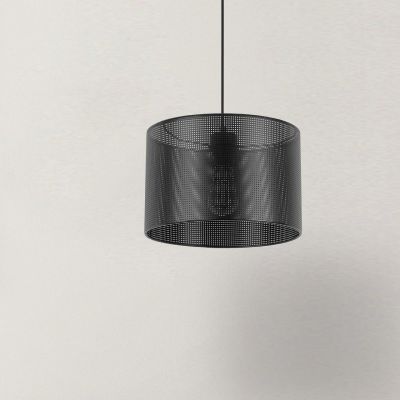TK Lighting Moreno lampa wisząca 1x15W czarna 4991