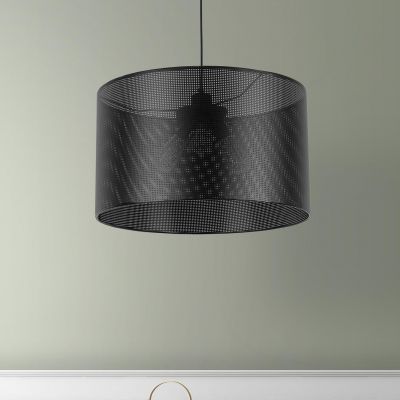 TK Lighting Moreno lampa wisząca 1x15W czarna 4990