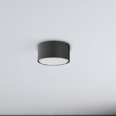 TK Lighting Dallas lampa podsufitowa 1x10 W czarna 6241
