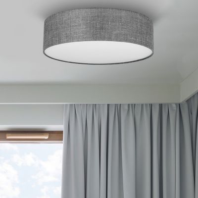 TK Lighting Earth plafon 4x15W szary/biały 4661