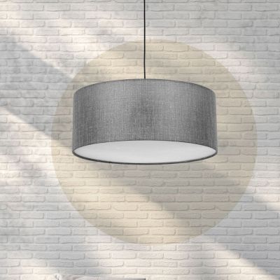 TK Lighting Earth lampa wisząca 3x15W szary/biały/czarny 4654