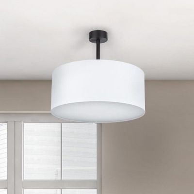 TK Lighting Rondo lampa podsufitowa 4x15W czarny/biały 4243