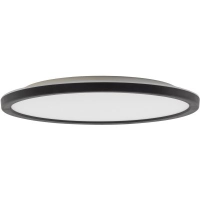 TK Lighting Aqua plafon 1x24W czarny/biały 6901