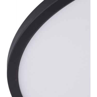 TK Lighting Aqua plafon 1x36W czarny/biały 6903