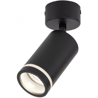 TK Lighting Jet lampa podsufitowa 1x10W czarny 6910