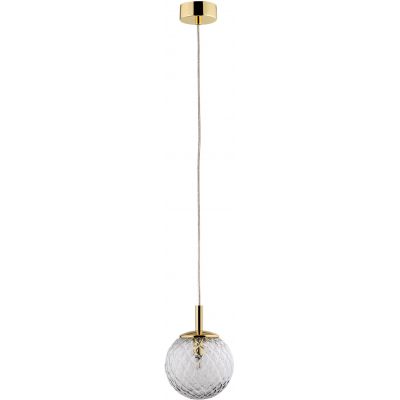 TK Lighting Cadix lampa wisząca 1x8 W złota 759