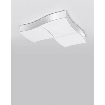 Sollux Lighting Square lampa podsufitowa 6x60W biały SL.1055