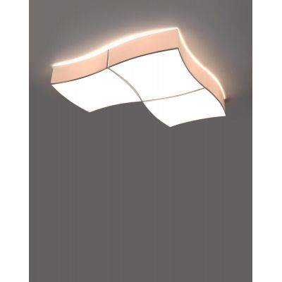 Sollux Lighting Square lampa podsufitowa 6x60W biały SL.1055