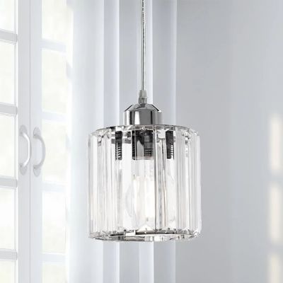 TooLight Glamour lampa wisząca 1x60 W chrom OSW-08549