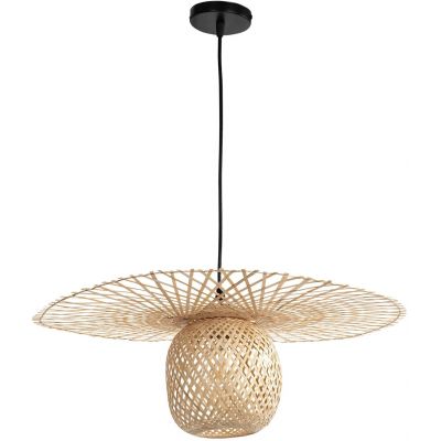 TooLight Boho lampa wisząca 1x60 W drewno OSW-05241