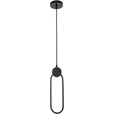 TooLight lampa wisząca 1x24 W czarna OSW-07020