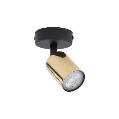 TK Lighting Top lampa podsufitowa 1x10 W czarna 6088