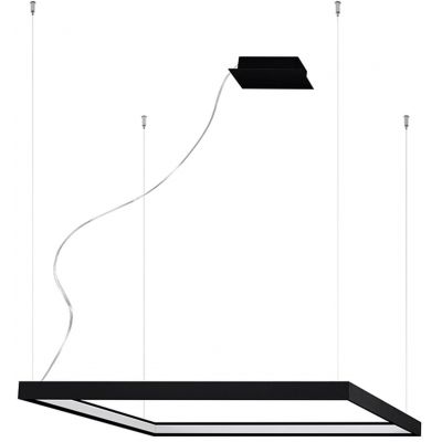 Thoro Lighting Nelya L lampa wisząca 1x70W LED czarna TH.157