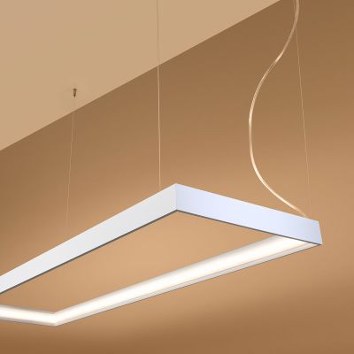 Thoro Lighting Tuula M lampa wisząca 1x50W LED biała TH.159