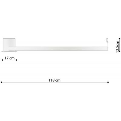 Thoro Lighting Rio lampa podsufitowa 1x70W złoty TH.226