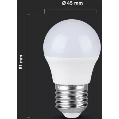 V-TAC żarówka LED 1x4,5W 4000 K E27 biała 21175