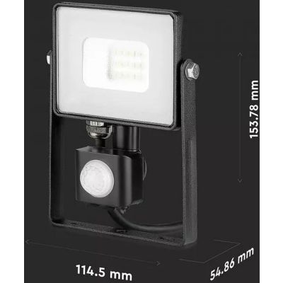 V-TAC naświetlacz 10 W 4000K 437