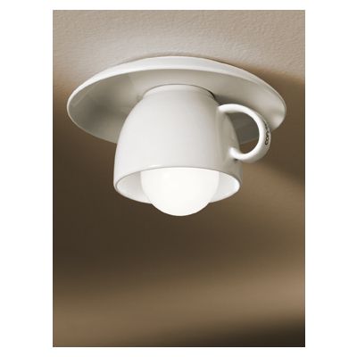 Vesoi IdeaCappuccino 15/sp lampa podsufitowa 1x4W biały/zielony SP00029