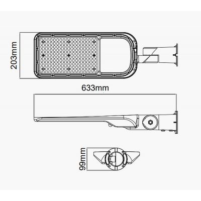V-TAC naświetlacz 150 W 6500K szary 2120429