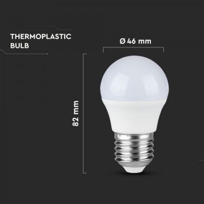 V-TAC żarówka LED 1x4,5W 6500 K E27 biały 217409