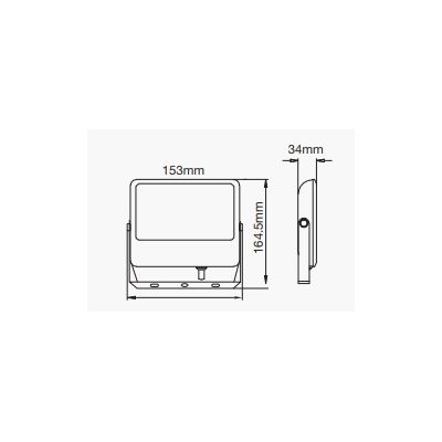 V-TAC naświetlacz 30 W 6500K czarny 23198