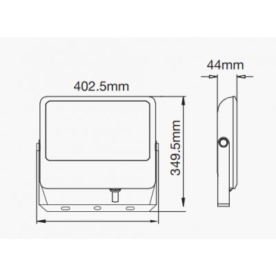 V-TAC naświetlacz 200 W 6500K czarny 23221