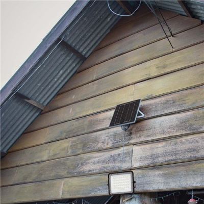 V-TAC lampa solarna wisząca 1x10 W czarny 7824