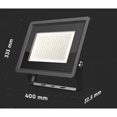 V-TAC F-Class naświetlacz 200W LED czarny 6733