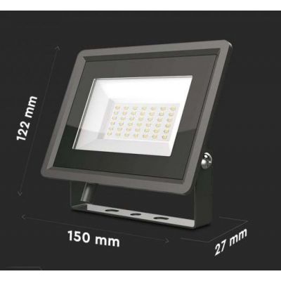 V-TAC F-Class naświetlacz 30W LED czarny 6743