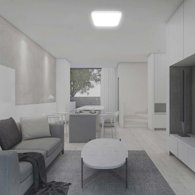 V-TAC plafon 1x48 W biały 76311