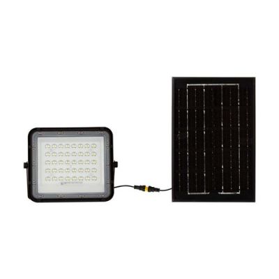 V-TAC lampa solarna wisząca 1x6 W czarny 7821
