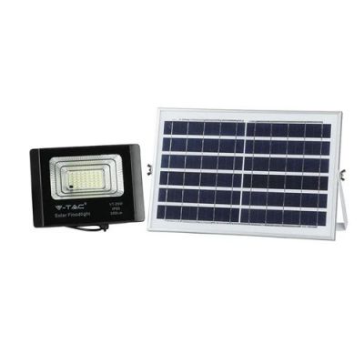 V-TAC lampa solarna wisząca 1x16 W czarny 8574