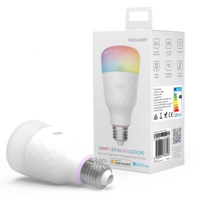 Yeelight Smart LED Bulb inteligentna żarówka LED 1x8.5W E27 RGB YLDP13YL