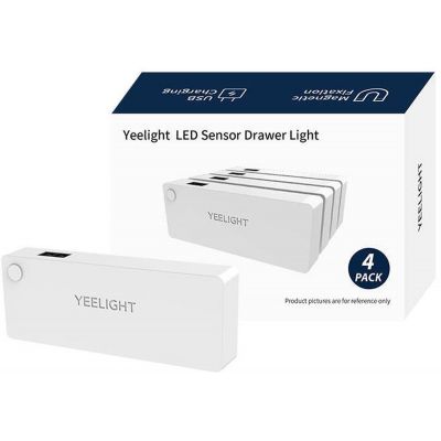 Yeelight Sensor Drawer lampa meblowa 4x0,5 W biała YLCTD001-4pc