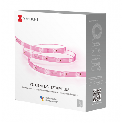 Yeelight Lightstrip Plus inteligentna taśma LED 7,5W 250 cm biała YLDD04YL