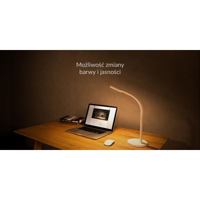 Yeelight LED Desk lampka biurkowa akumulatorowa 1x5W biała YLTD02YL