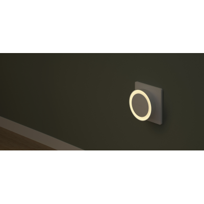 Yeelight Sensor Plug-in inteligentna lampka nocna z czujnikiem zmierzchu 1x0,5W biała YLYD11YL