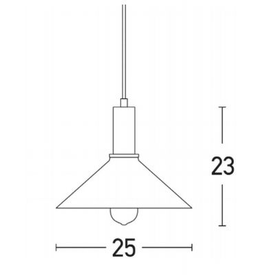 Zambelis Lighting lampa wisząca 1x40W biały mat/łosoś mat 180053