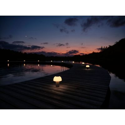 Zone Denmark Ume lampa stołowa 1x W czarna 29733