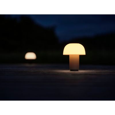 Zone Denmark Ume lampa stołowa LED bezprzewodowa szara 29959