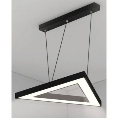 zoomLED Trójkąt lampa wisząca 1x54W czarna