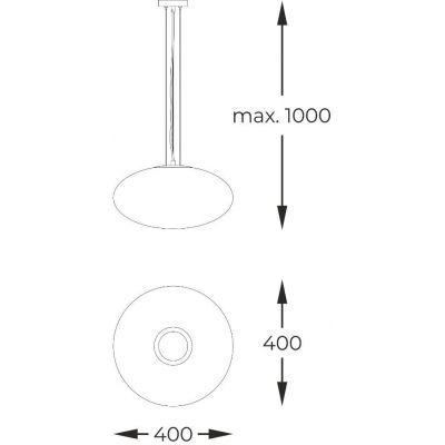 Zuma Line Omi lampa wisząca 1x5 W złota 1181