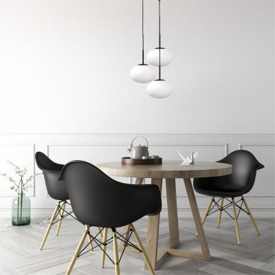 Zuma Line Omi lampa wisząca 1x5 W czarna 1182